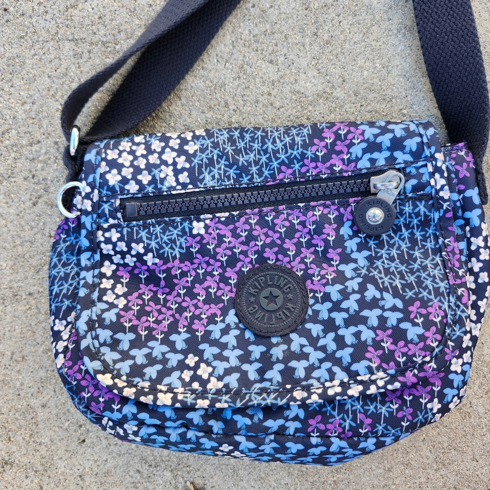 NWOT floral Kipling cross body bag/ purse/ satchel - Picture 2 of 8